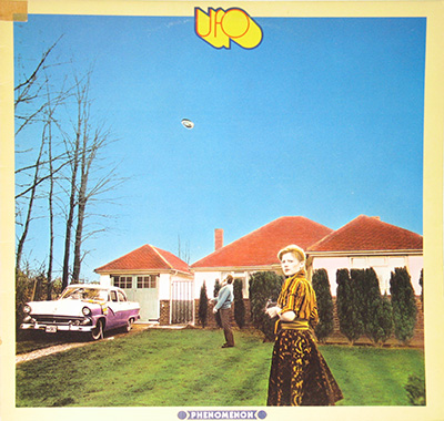 UFO with Michael Schenker - Phenomenon .  album front cover vinyl record